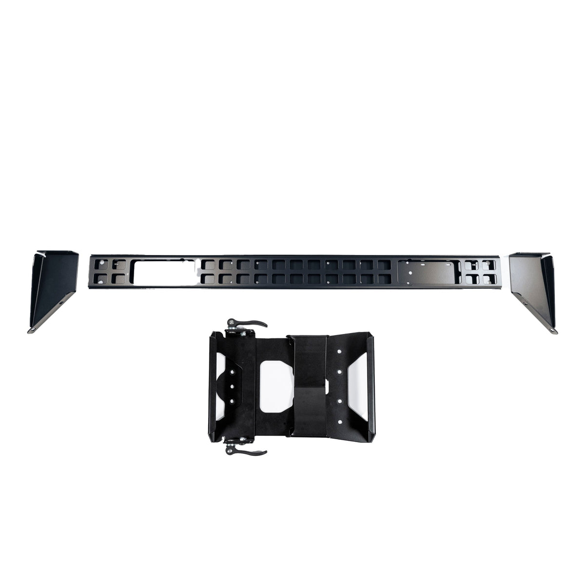 Revolink Starlink Mini Mount Kit for Ford Bronco: rear crossbar and black Quick Release Mount