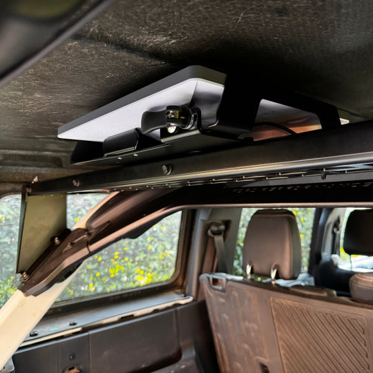 Ford Bronco Starlink Mini mount kit installed