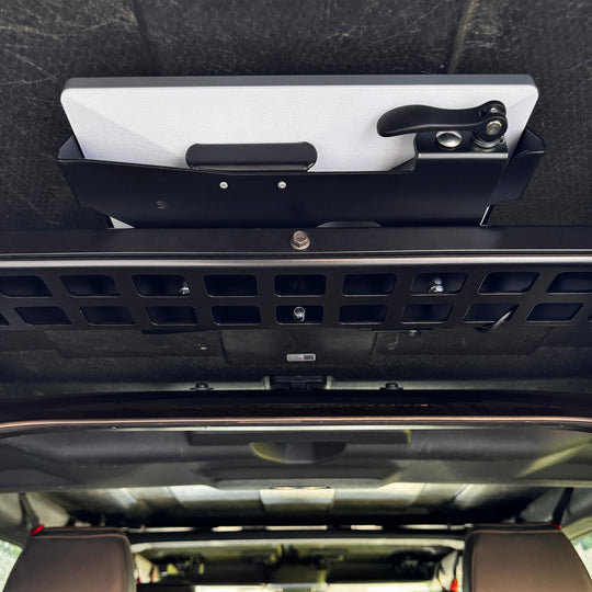 Ford Bronco Starlink Mini mount kit installed