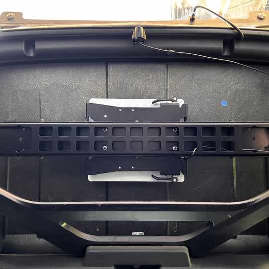 Ford Bronco Starlink Mini mount kit installed
