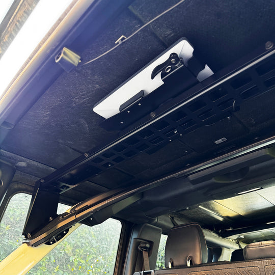 Ford Bronco Starlink Mini mount kit installed