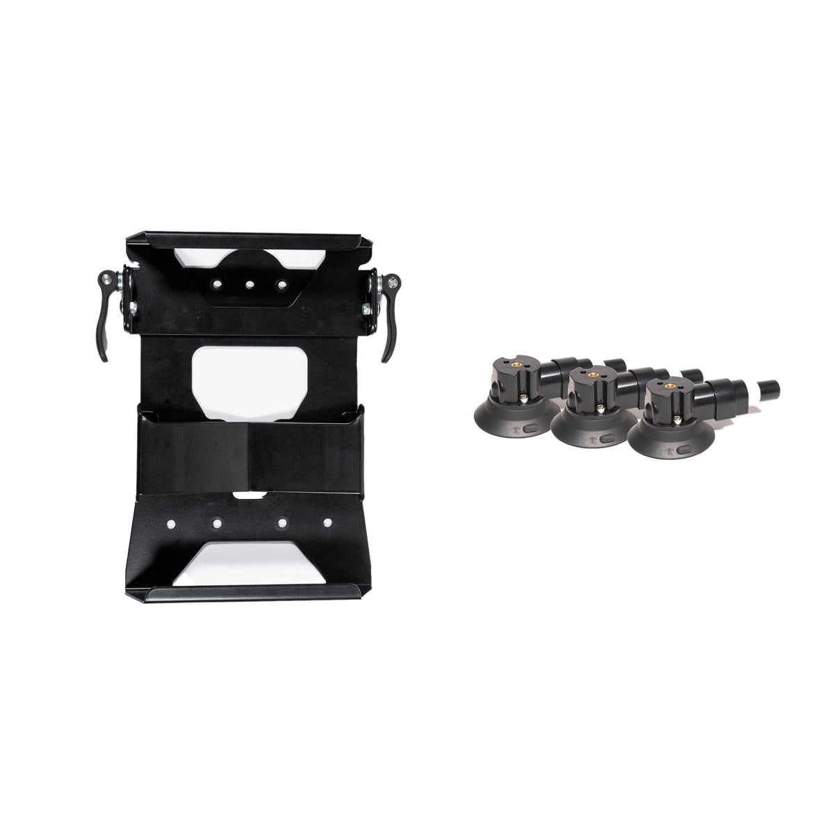 Revolink Starlink Mini Suction Cup Mount, black Quick Release Mount with 3 hand-pump vacuum suction cups